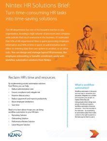 Download the Nintex HR Solutions Brief Today