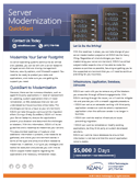 Server Modernization QuickStart Offer